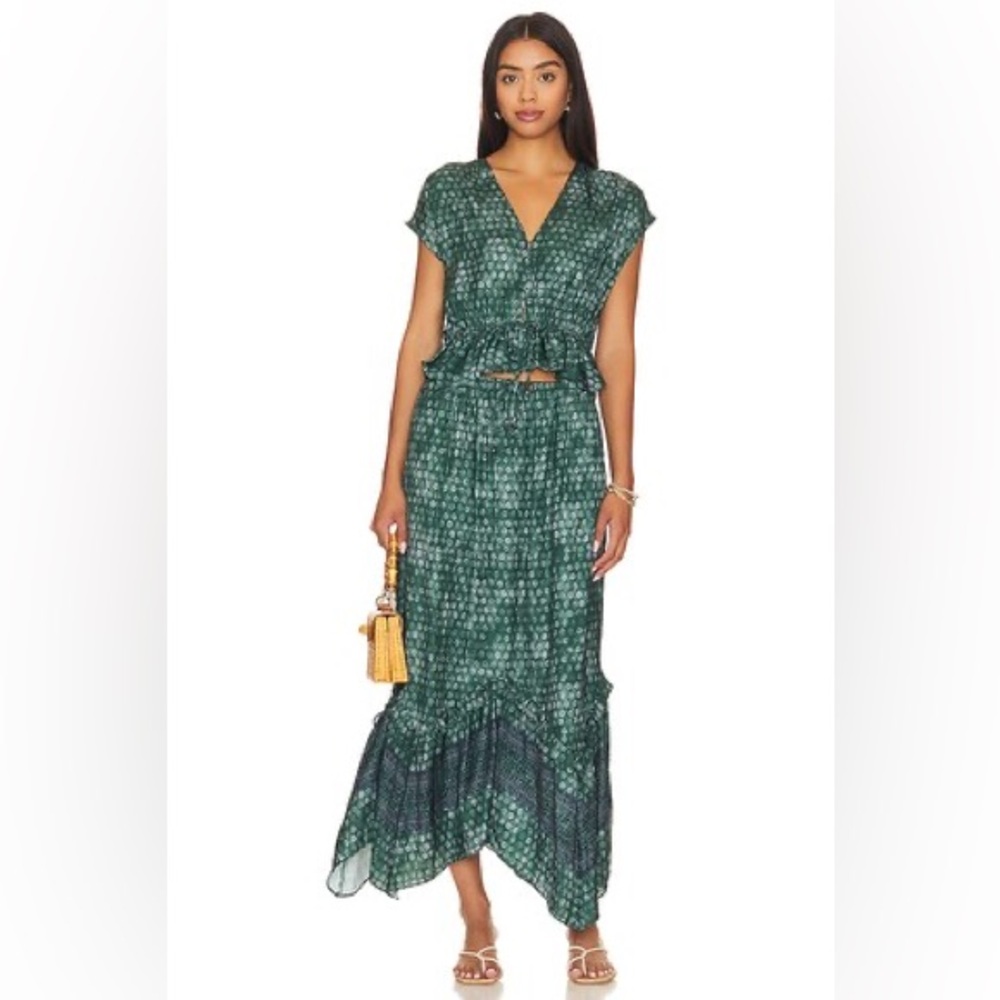NWT Free People Emerald Combo Dreambound Set Size L
